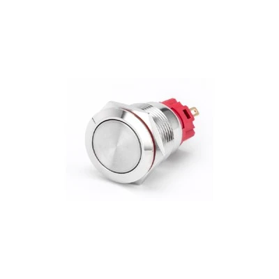 19 mm metalinis mygtuko jungiklis